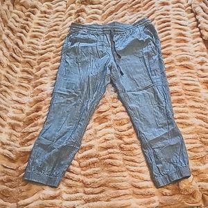 J.Crew chambray joggers